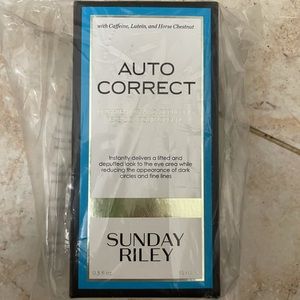 BRAND NEW Sunday Riley Auto Correct Brightening and Depuffing Cream